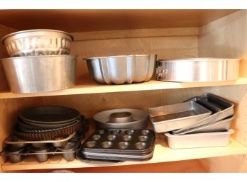 Large Assortment Of Kitchen Essentials- Baking Pans And Sheets