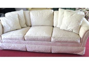 Quality & Comfort - Vintage Custom Beacon Hill Roll Arm 3 Seat Sofa