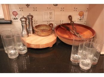 Lot Of Kitchen Essentials And Serving Dishes From Williams Sonoma And More