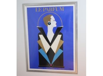 Vintage Le Parfum Advertising Poster Deco Era Style