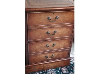 Traditional Theodore Alexander Maitland-Smith Style 2 Drawer File Cabinet