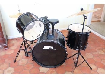 Vintage SPL (Sound Precision Labs) 8 Piece Adult Std Drum Set With Stool