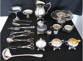 Quality Vintage Silver Plate Serving Pieces & Utensils