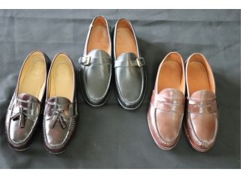 Lot Of Mens Classic Leather Loafers