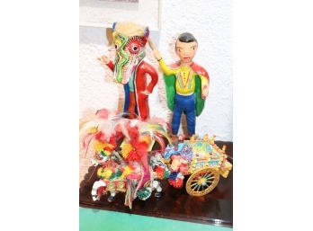 2 Mexican Dolls/Figurines