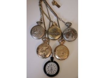 Collection Of Decorative Pocket Watches Includes Arenix, Milan, Cariole Anti Magnetic & US Air Force Watch