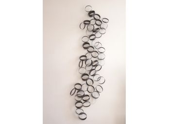 Large Contemporary Oversized Iron Ring Design Wall Decor By Uttermost