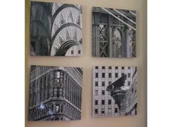 Peter Lik New York B&W Signed Set Of 4 Elements Fine Art Photography  'The City That Never Sleeps'