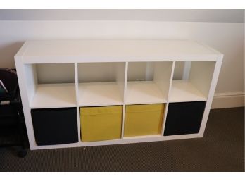 Storage Cubicle With Baskets - Contents Not Included