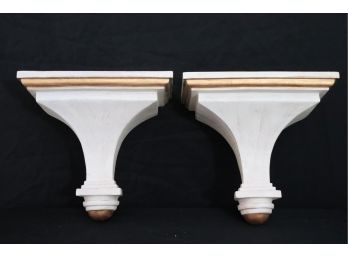 Decorative Wall Shelf/Sconces In Good Condition
