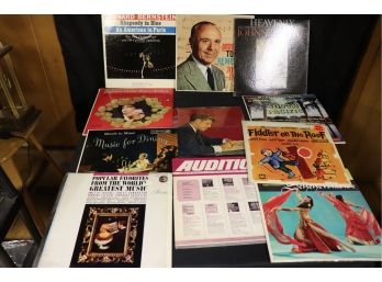 Collection Of Vintage Records Includes Leonard Bernstein, JFK & Johnny Mathis