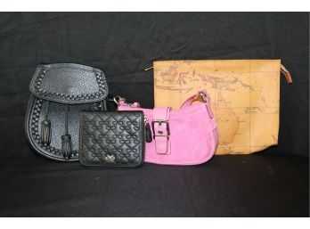 Womens Handbags Include Coach Bag, Nicole Bros, Illslassie, Alviero Martini & Anya Hindmarch
