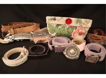 Womens Belts - Fun Suede Belt With Tassels, Natamo Collection, Max Mara, Sportmax, J. Crew