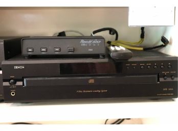 Denon CD 5 Disc Auto Changer DCM-290 With Remote & Phoenix Gold Innovative Home ISM4