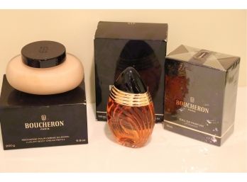 Collection Of Boucheron Paris Designer Perfume & Body Cream
