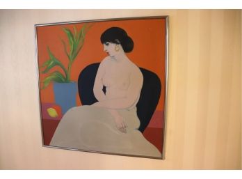 Beautiful Nude Art Impression Painting By Doris Klein
