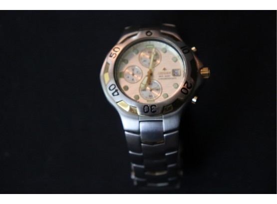 Citizen WR200 Chronograph Watch - Includes Extra Watch Links