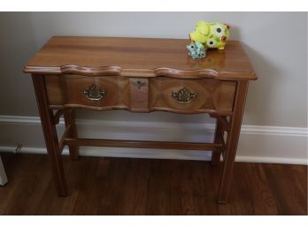 Gorgeous Harden Accent Table Measurements 35 W X 15 D X 28 Tall.