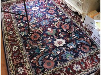 Handmade Area Rug With Beautiful Colors Measurements 105 Inches X 70 Inches