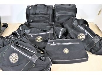 Assorted Travel Bags Includes 4 Pcs By Kipling, CIAO, IBM Computer Carryon Bag