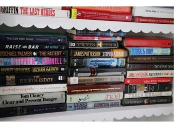 Collection Of Books Titles/Authors Include John Grisham, Palmer, Taffer, Zaslow & More