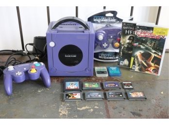 Nintendo Game Cube With Accessories And Games!!