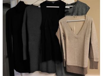Collection Of Cashmere Sweaters Includes A. Moss, Magaschoni New York, BCBG- Max Azaria, Lilla P, Shorn