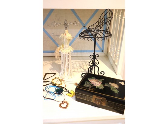 Baccarat Butterfly Necklace, Inlay Stone Jewelry Case & Much More