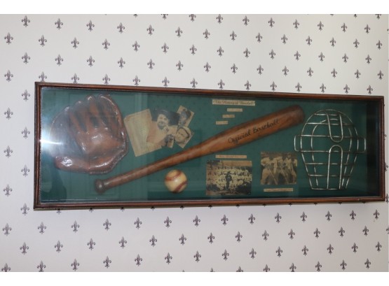 The History Of Baseball Shadow Box