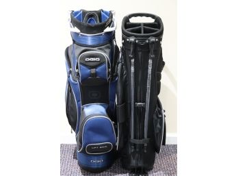 Pair Of Golf Bags  Ogio & Coors Light