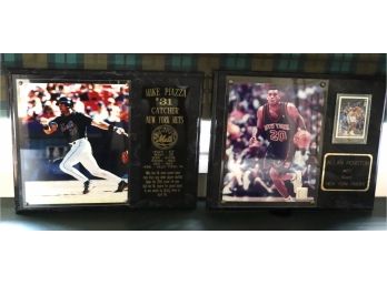 New York Knicks & Mets Sports Memorabilia