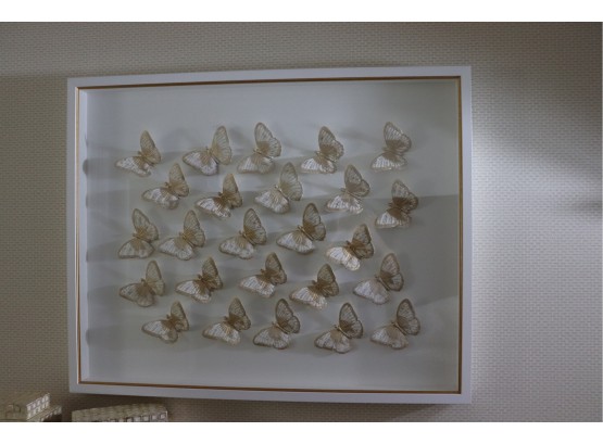 Gorgeous Floating Butterfly Shadow Box Frame