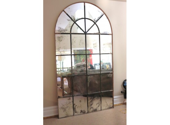 Fabulous Arched Oversized  WI Wall Mirror, 87 Tall X 48  Makes A Statement