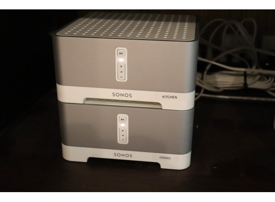 Set Of 2 Sonos Home Audio Systems - Model Connect Amp