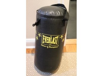 Small Half Size Everlast Punching Bag 12 Inches X 24 Inches