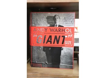 Andy Warhol Giant Size Big Red Book Excellent Condition