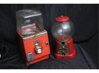 Vintage Gumball Machines - Vintage Northwestern 5 Cents Morris, Illinois