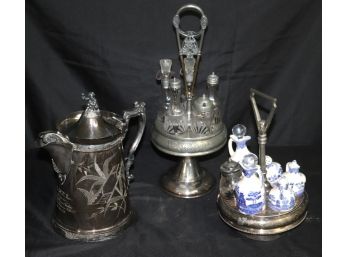Vintage Collection Includes Cruet Set, Large Pitcher May Have Mixed Pieces In The Assortment