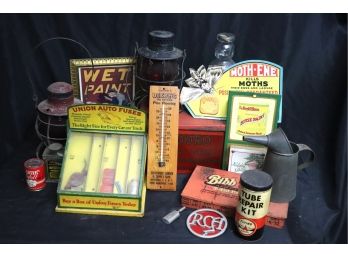 Vintage Advertising & Dietz Lanterns