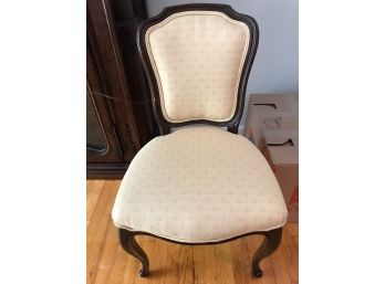 Beautiful French-Style Cabriole Legs, Upholstered Chair