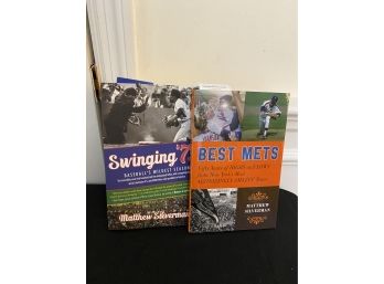 Signed Copies  Best Mets & Swinging 73 By Matthew Silverman