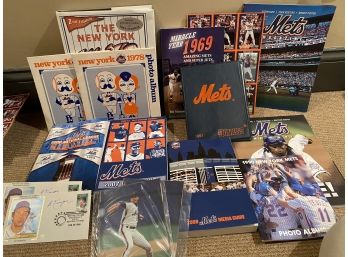 Assorted NY Mets Sports Memorabilia Throughout The Years