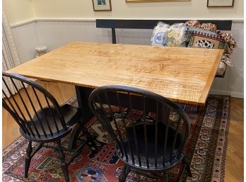 Large Farmhouse-Chic Table Set With Bench And 2 Chairs