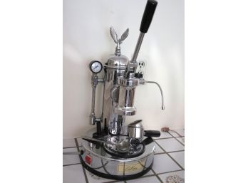 Vintage Italian Elektra Espresso Machine With Accessories