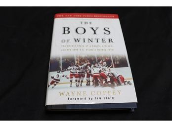 Signed Copy  The Boys Of Winter By Wayne Coffey