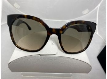 Pair Of Womens  Prada Tortoise Sunglasses