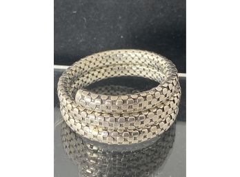 John Hardy 925 Sterling Silver Snake Bracelet