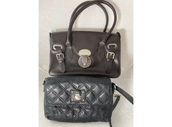 Two Womens Handbags Include Ralph Lauren And Marc Jacobs