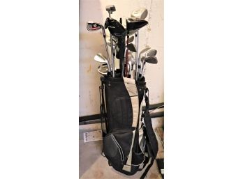 Mens Golf Clubs Includes Wilson Tour Rx , Ping K15 Driver, Assorted Wedges By Titleist &Taylor Made