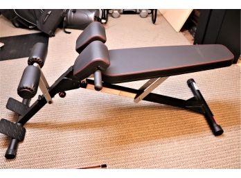 Adjustable Workout/Sit-Up Bench By Fitness Reality